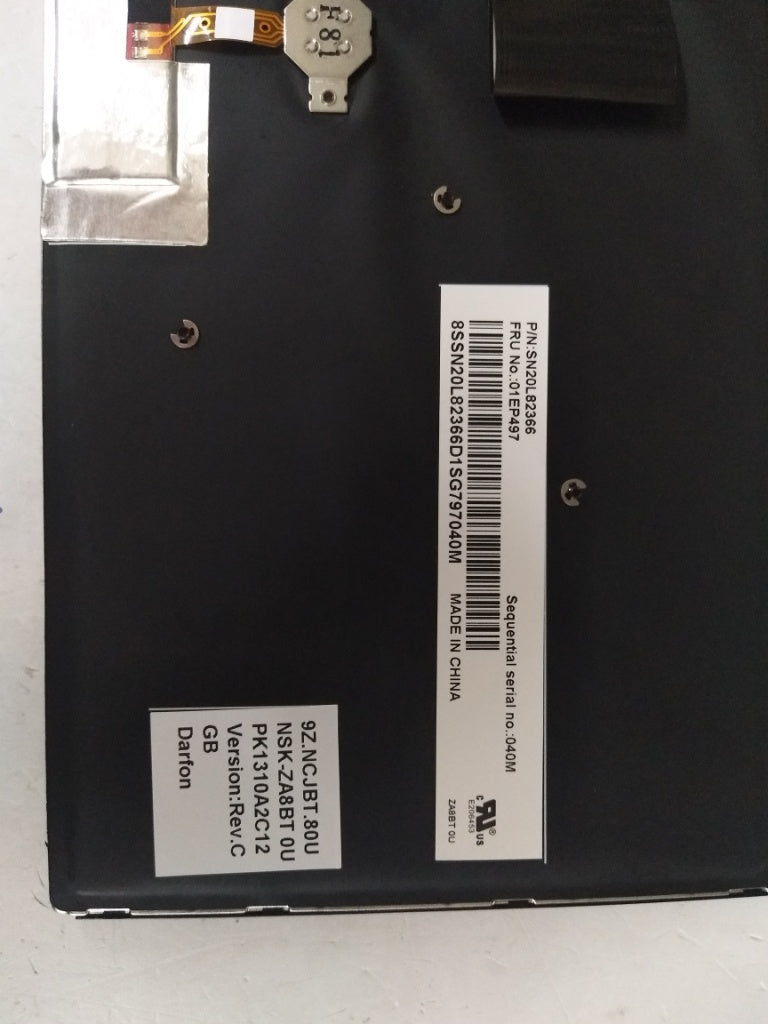 Lenovo Kb Darfon Uk English - 01EP497