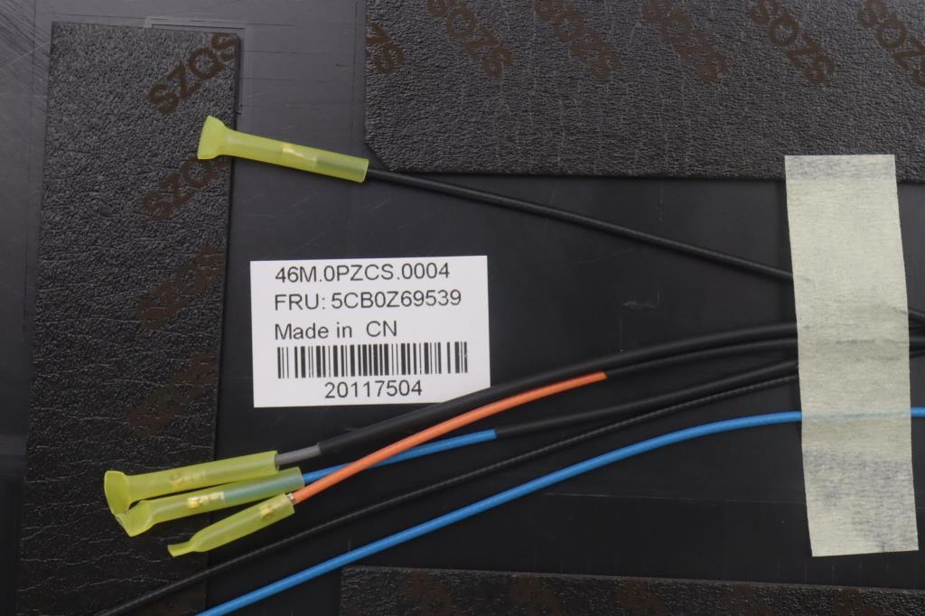 Lenovo Plastic A Cover, 3.0T, Supports WLAN and WWAN - 5CB0Z69539