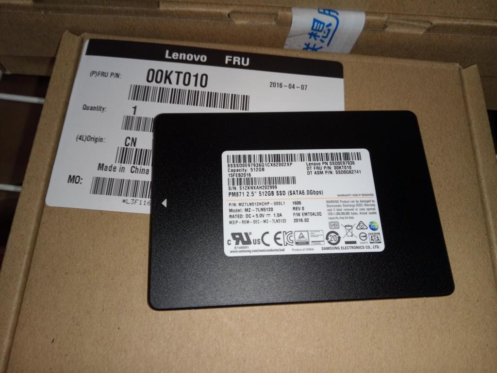 Lenovo 00KT010 Solid State Drive