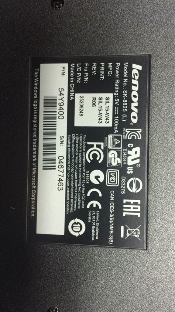 Lenovo Kb Keyboards External - 25209248