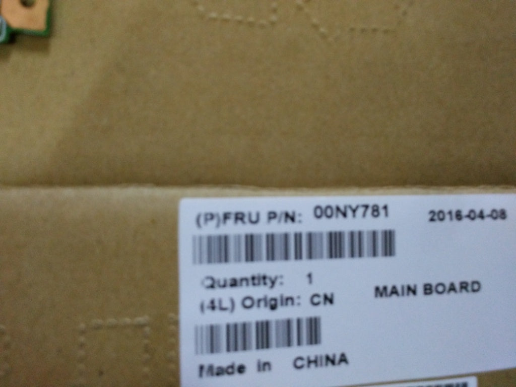 Lenovo 00Ny781 - Part