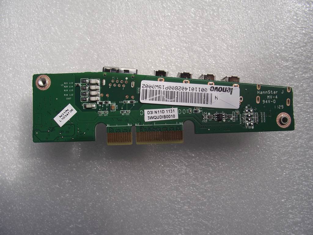 Lenovo 11014028 Board I/O C225 Back W/O Hdmi