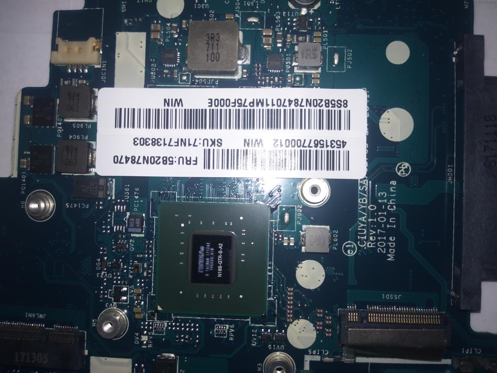Lenovo Mb I5-7200U Gtr Bl Fp Win - 5B20N78470