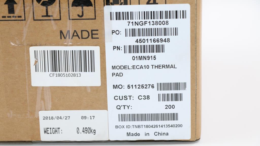 Lenovo Thermal Pad - 01MN915