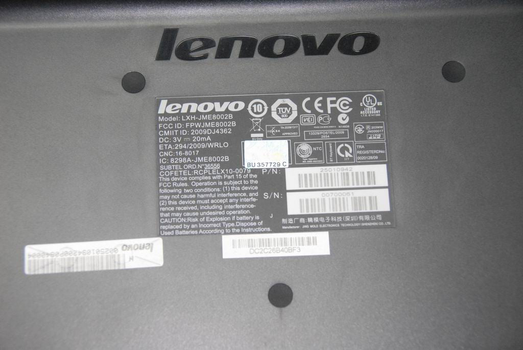 Lenovo Kyb Sunrex Lxh-Jme8002B(A)(En- - 25010942