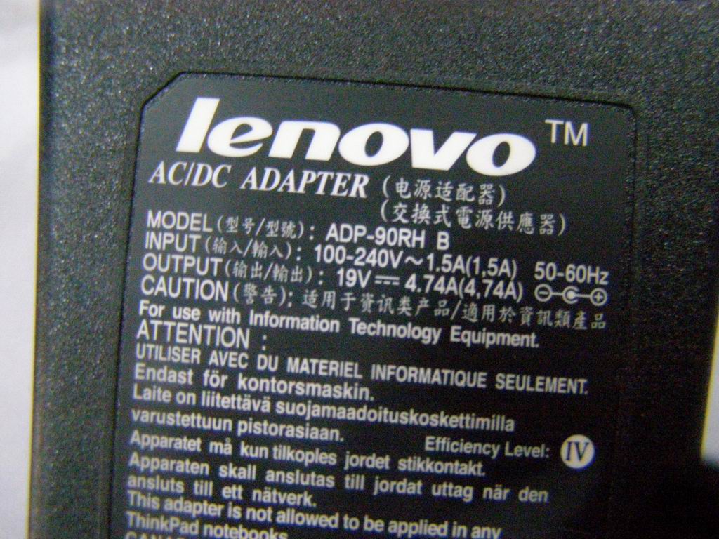 Lenovo Adapter Delta Adp-90Rh B Nb - 36001310