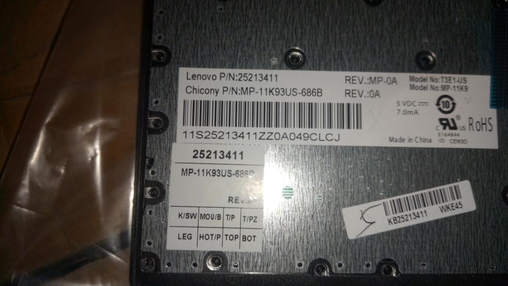 Lenovo Kbd - 25213411