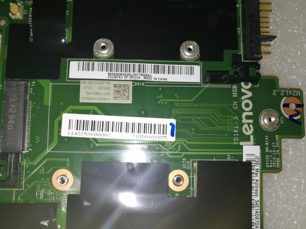 Lenovo Mb Win I7-7600U Kbl 8Gb - 01LV436
