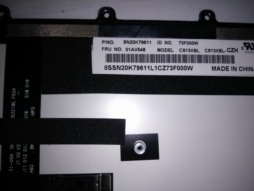 Lenovo Ki Keyboards Internal - 01AV548