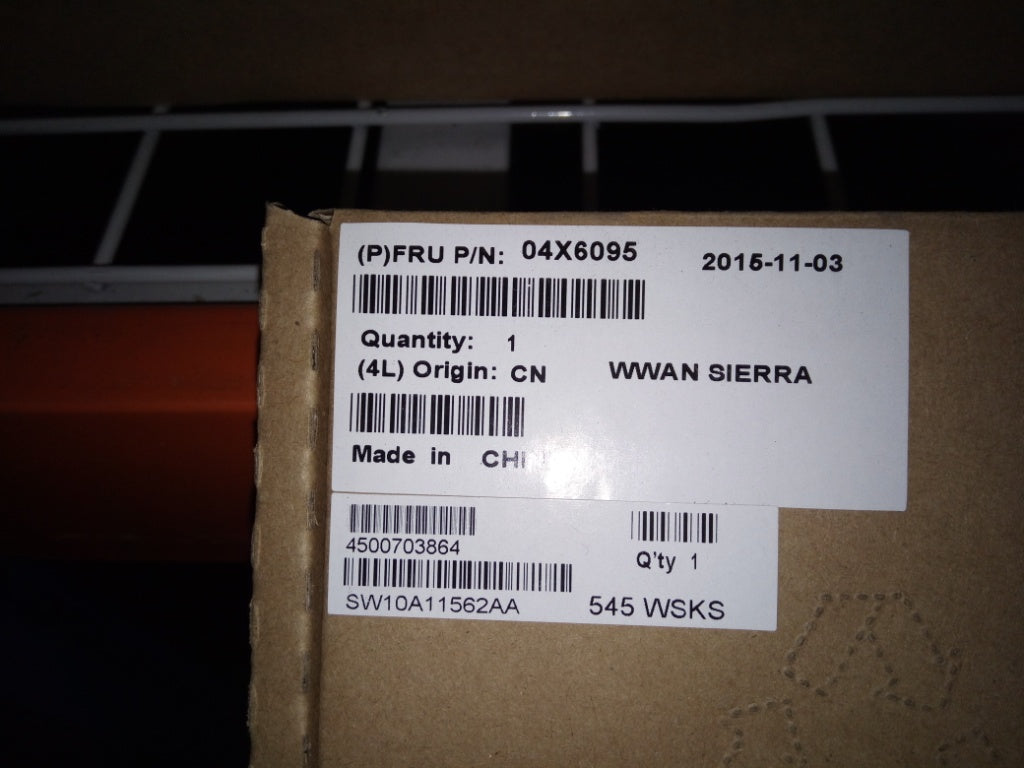 Lenovo Cw Wireless Wan Adapters - 04X6095