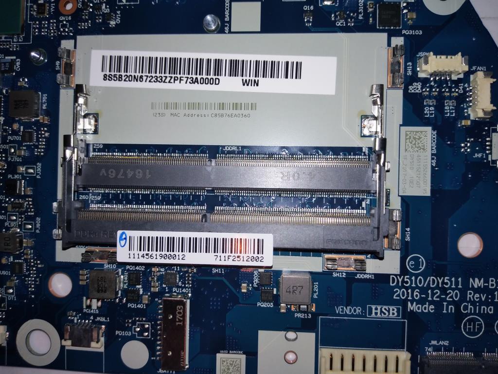 Lenovo Mb Nmb163 I57300H V6G Red 720P - 5B20N67233