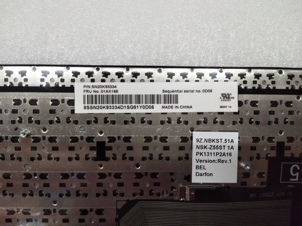 Lenovo Skywalkerkbd,Be,Dfn - 01AX166