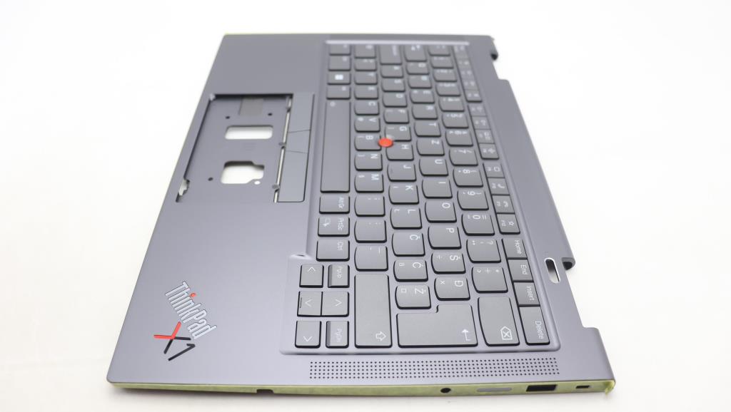 Lenovo Mech_Asm Bl Kb Gy Fpr Slv Srx - 5M11H62323
