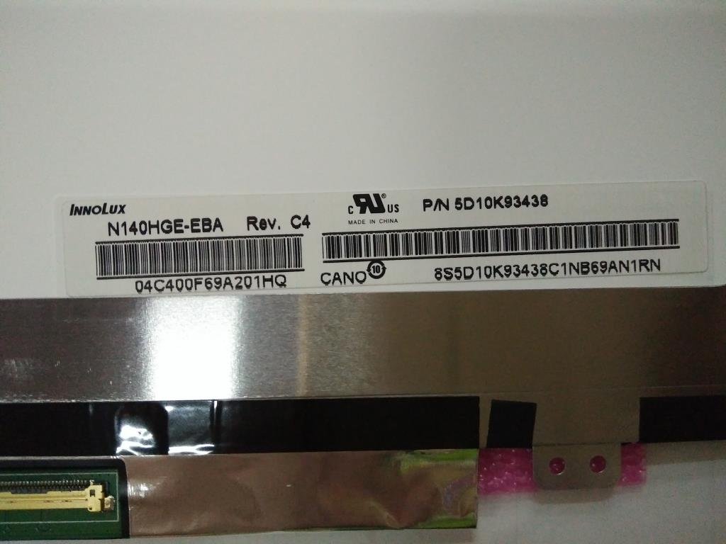 Lenovo Display In N140Hge-Eba C4 Fhdt - 5D10K93438