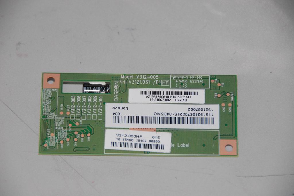 Lenovo 31045257 Board A700 Sams Ltm230Ht05 Con