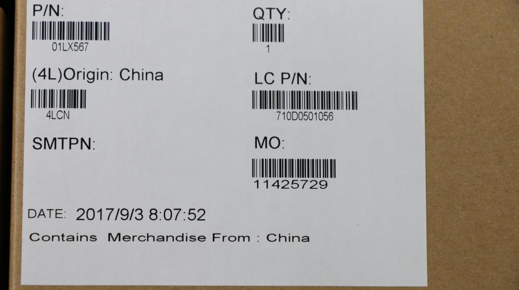 Lenovo 01Lx567 - Part