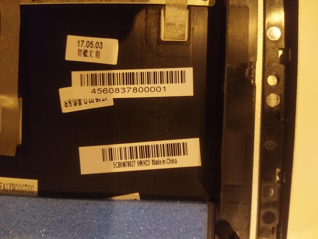 Lenovo Uppercasec80X2Mgr Fpbl W/Kb Ru - 5CB0N78627