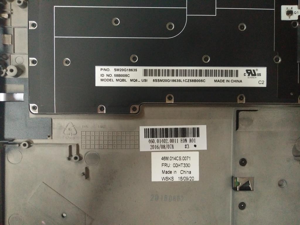 Lenovo Ma Mechanical Assemblies - 00HT330