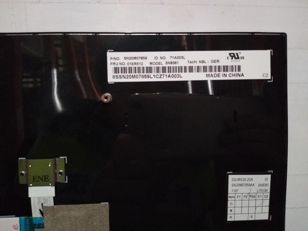 Lenovo Kb Sg-85520-2Da De Lts-1 Nbl S - 01ER512