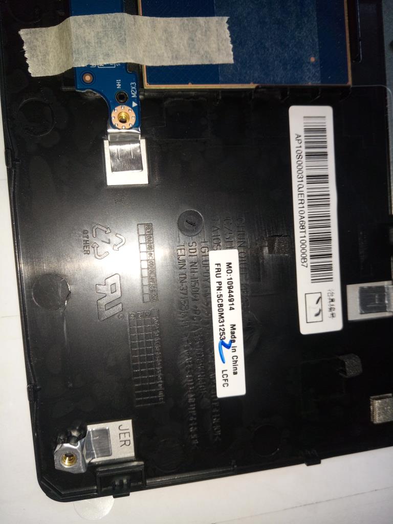 Lenovo Logic Upper Assembly Bl Gm Ger - 5CB0M31253