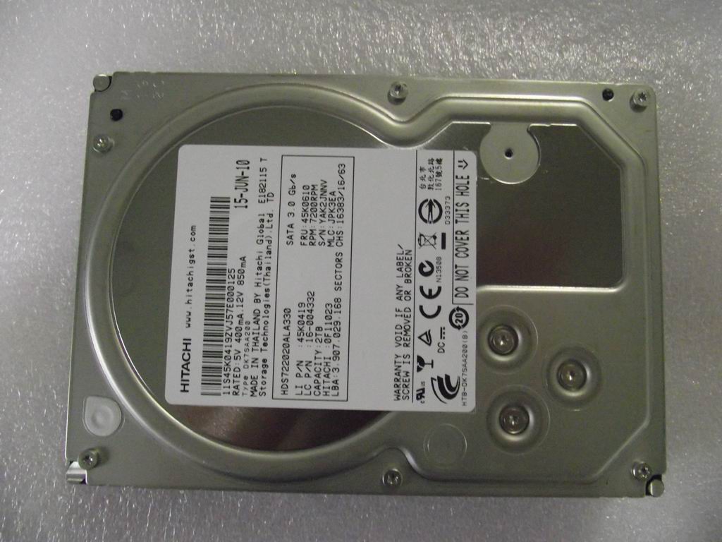 Lenovo 16004332 Hdd Hitachi Jupiter-K Hds72202