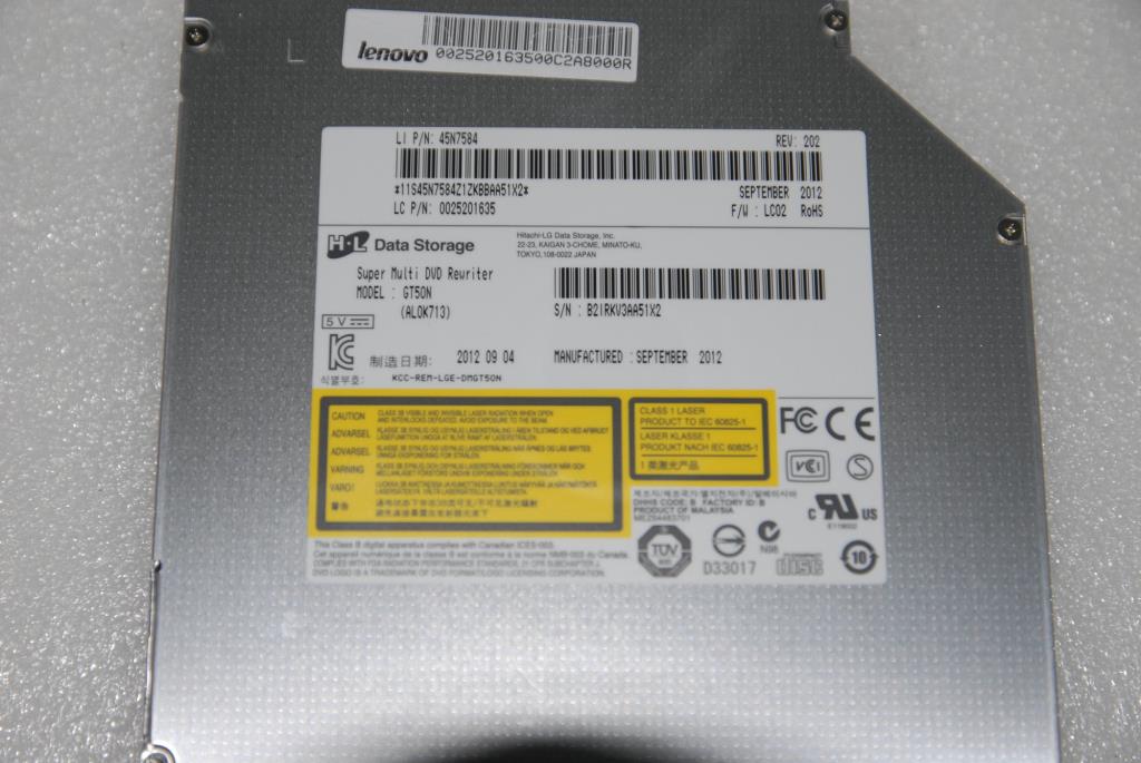 Lenovo 25201635 Bezel-Lh Hlds Gt50N Slim Tray