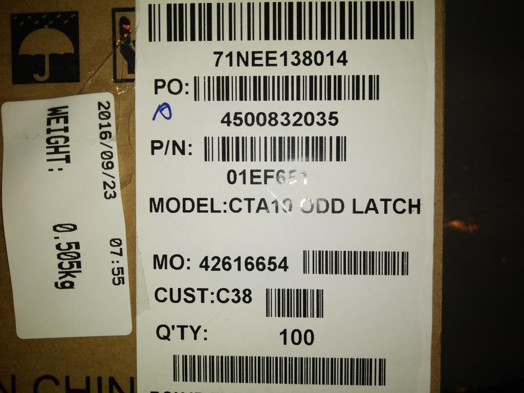 Lenovo Odd Latch - 01EF651