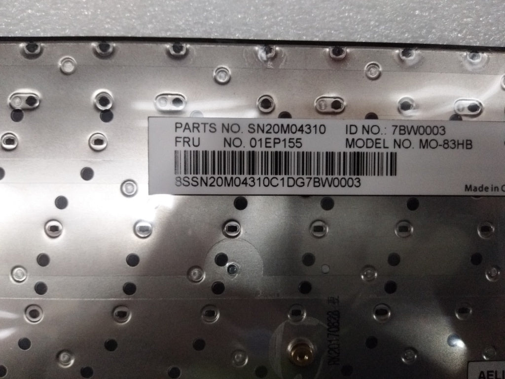 Lenovo Li8G Kb(Hebrew) 83, Blk, Cny S - 01EP155