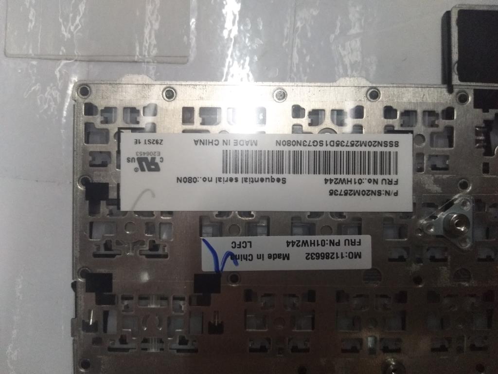 Lenovo Payton2Walter2 Nbl Kbd,Las,Dfn - 01HW244