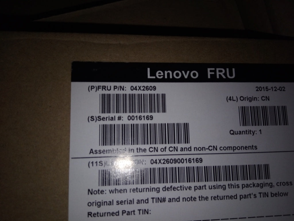 Lenovo 04X2609 Kb Keyboards External