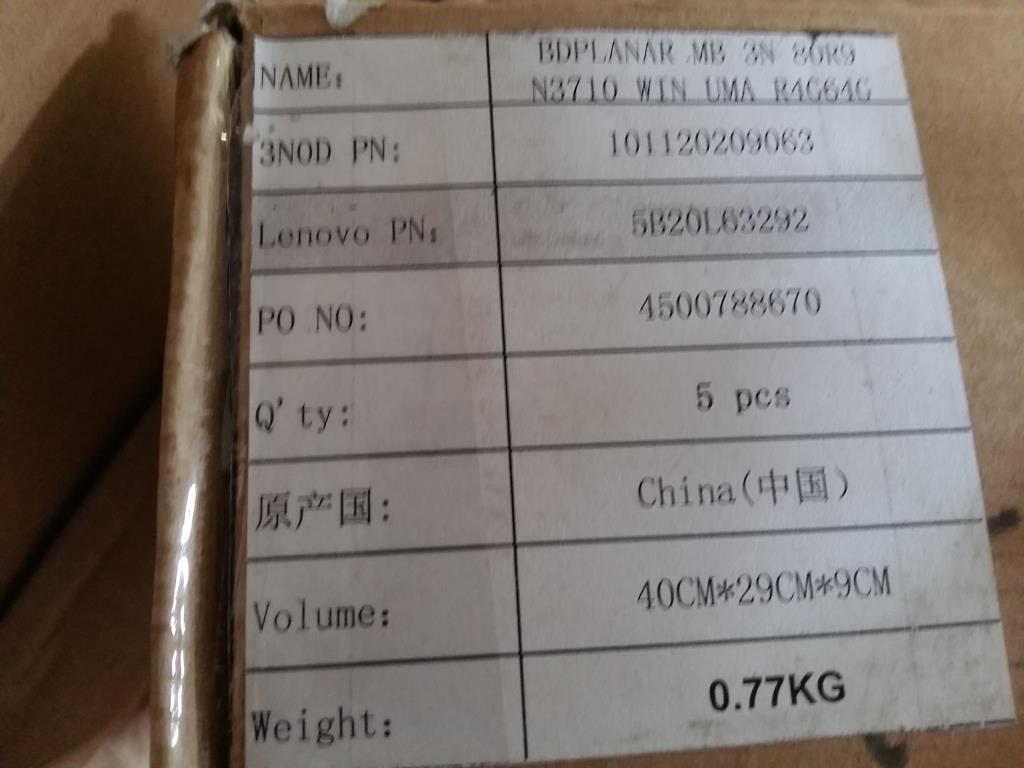 Lenovo Mb 3N 80R9 N3710 Win Uma R4G64 - 5B20L63292