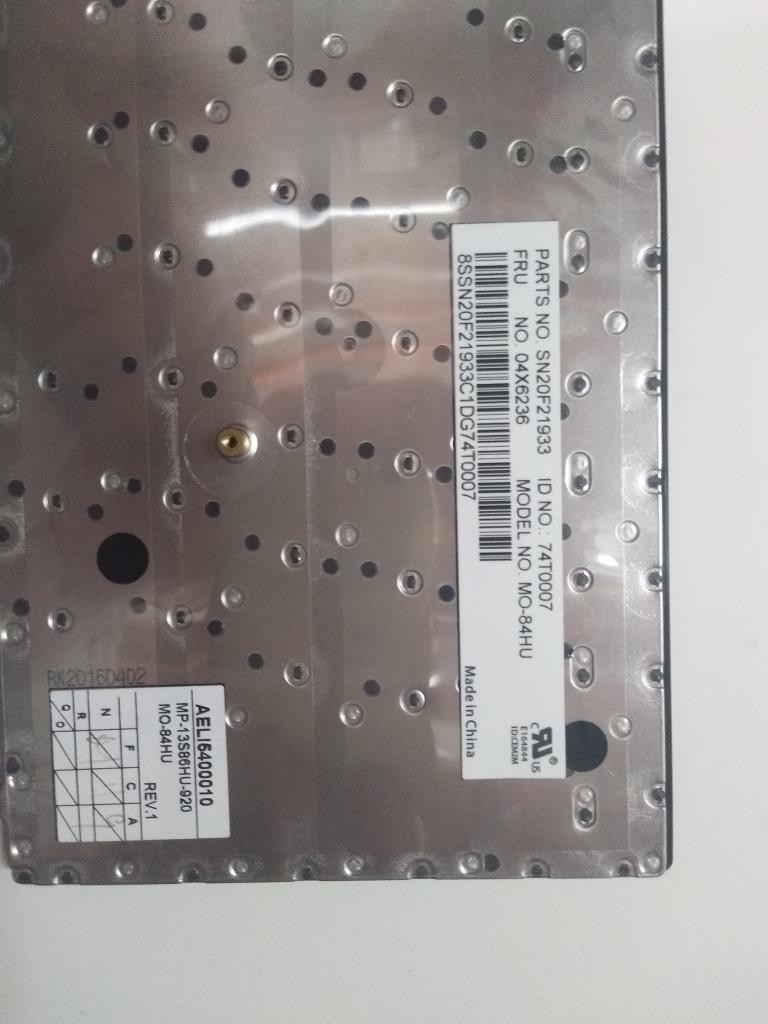 Lenovo Ki Keyboards Internal - 04X6236