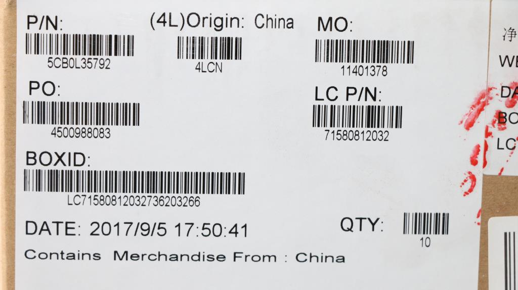Lenovo Co Covers - 5CB0L35792