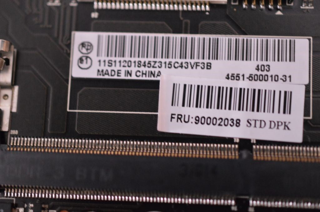 Lenovo Mainboard Usi Mb I5-3337U 1.8G - 90002038