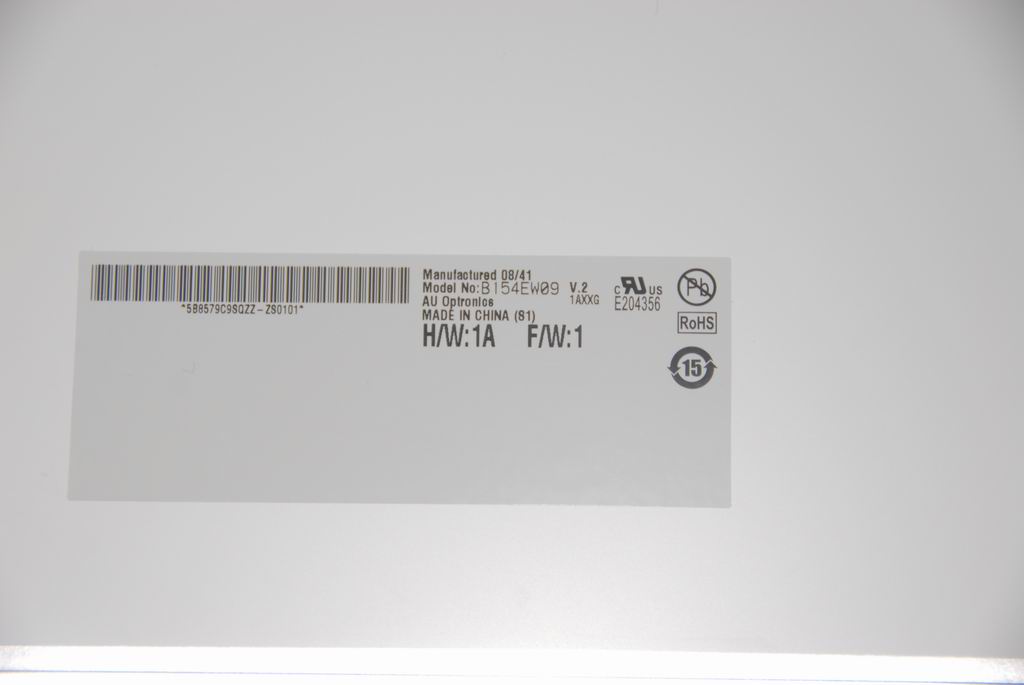 Lenovo 18003119 Auo B154Ew09 V.2 Wx G Led0 Nb