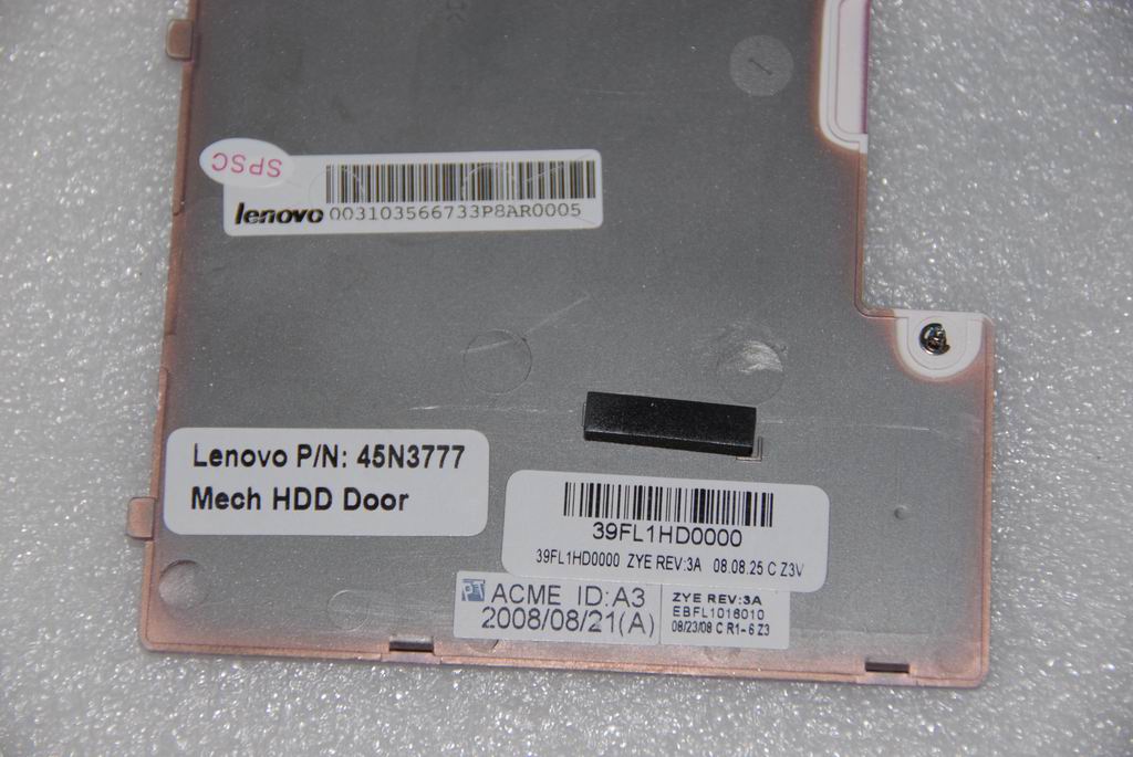 Lenovo 31035667 Hdd Door Fl1 Assembly Pink