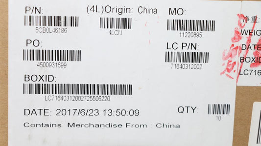 Lenovo Lower Case Cover, Black - 5CB0L46186