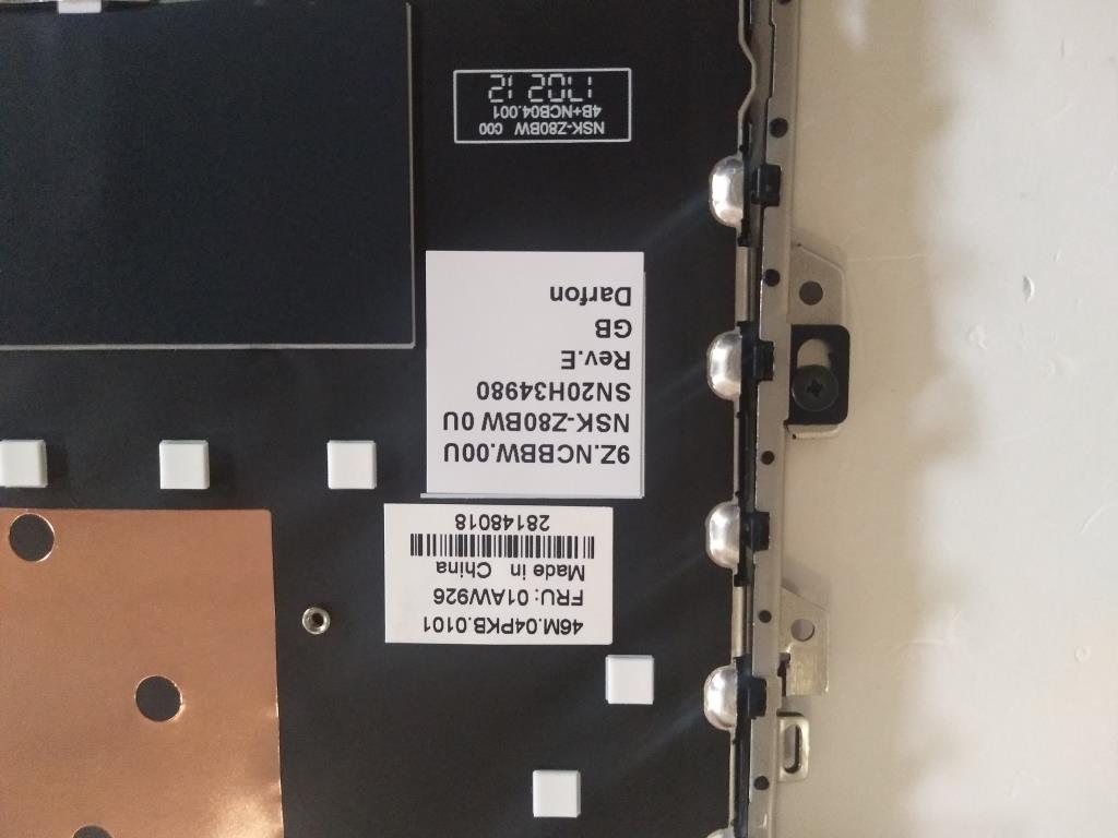Lenovo Ma Mechanical Assemblies - 01AW926