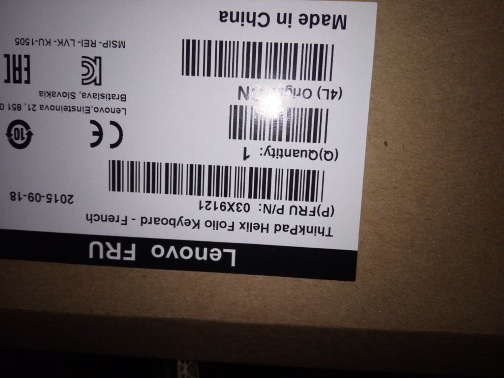 Lenovo Ki Keyboards Internal - 03X9121
