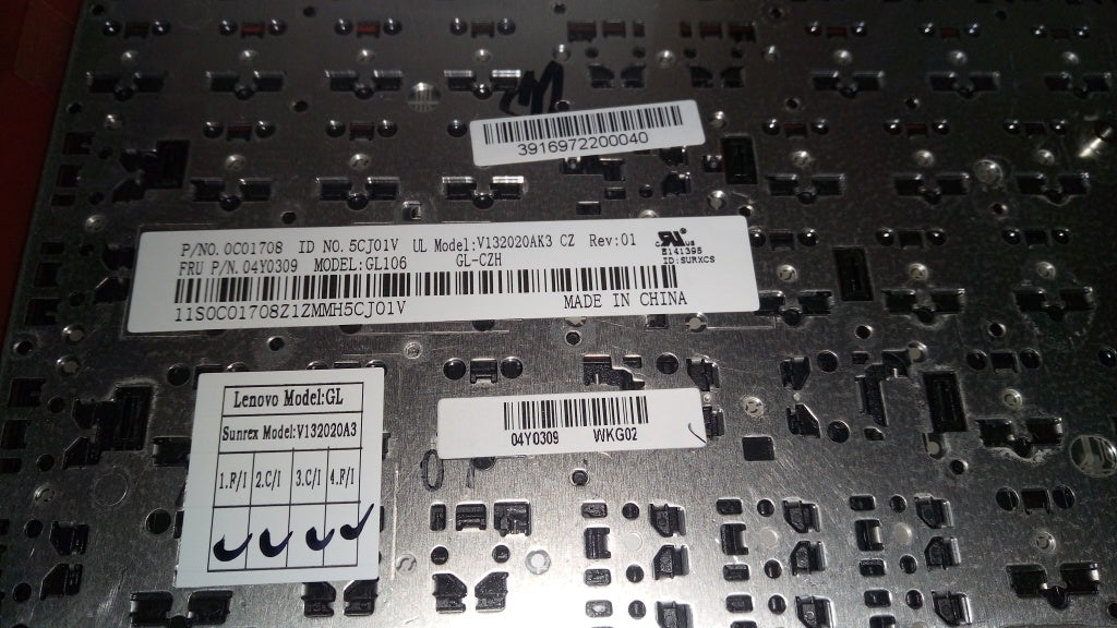 Lenovo Ki Keyboards Internal - 04Y0309
