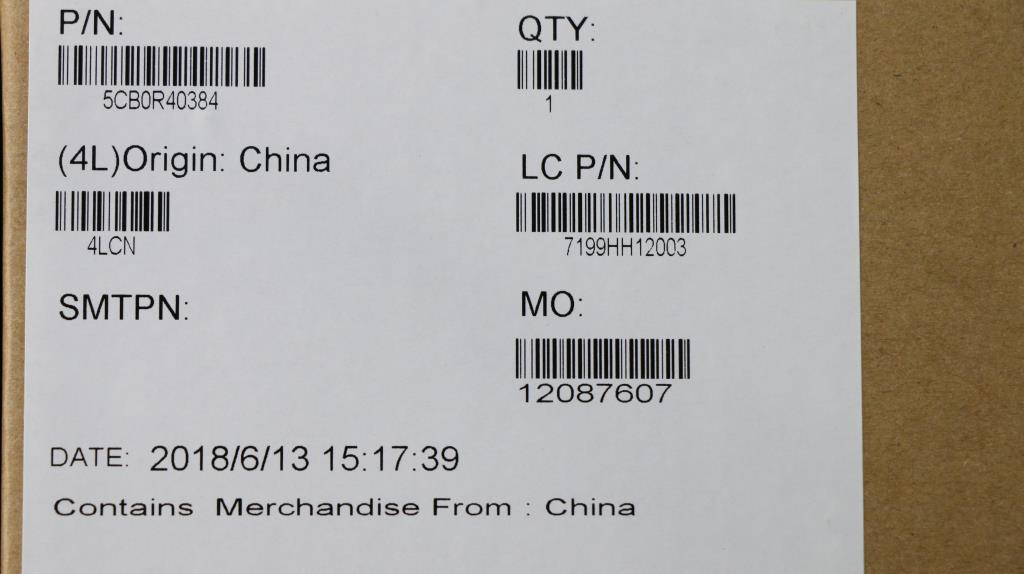 Lenovo System Board Planar Motherboar - 5CB0R40384