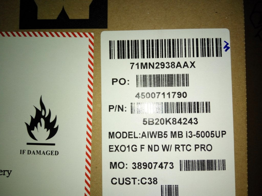 Lenovo Pl System Boards - 5B20K84243