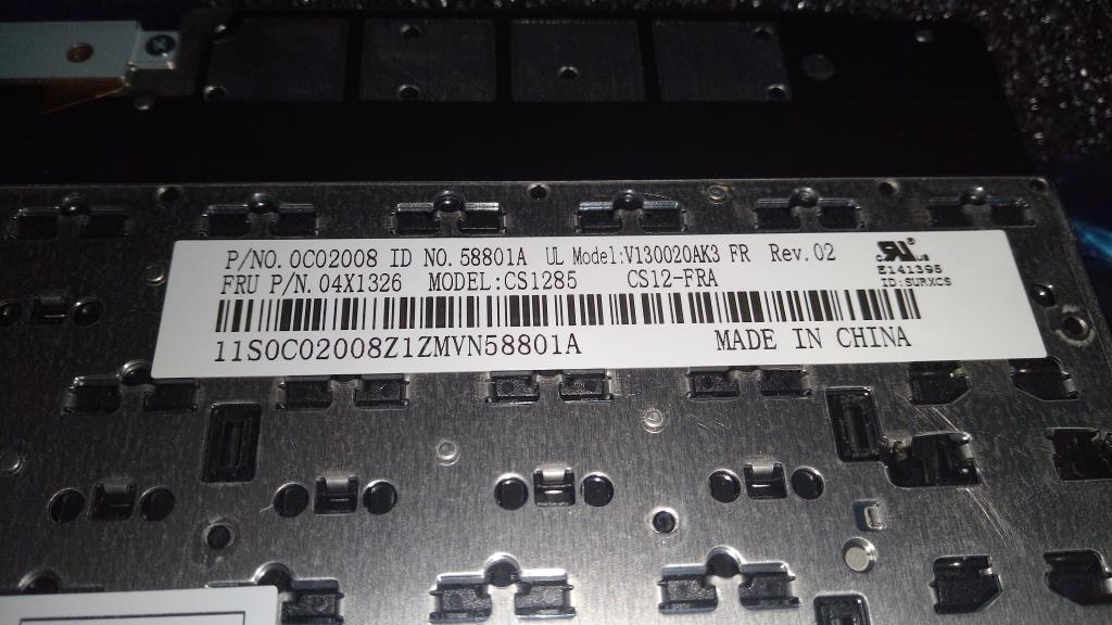 Lenovo Ki Keyboards Internal - 04X1326