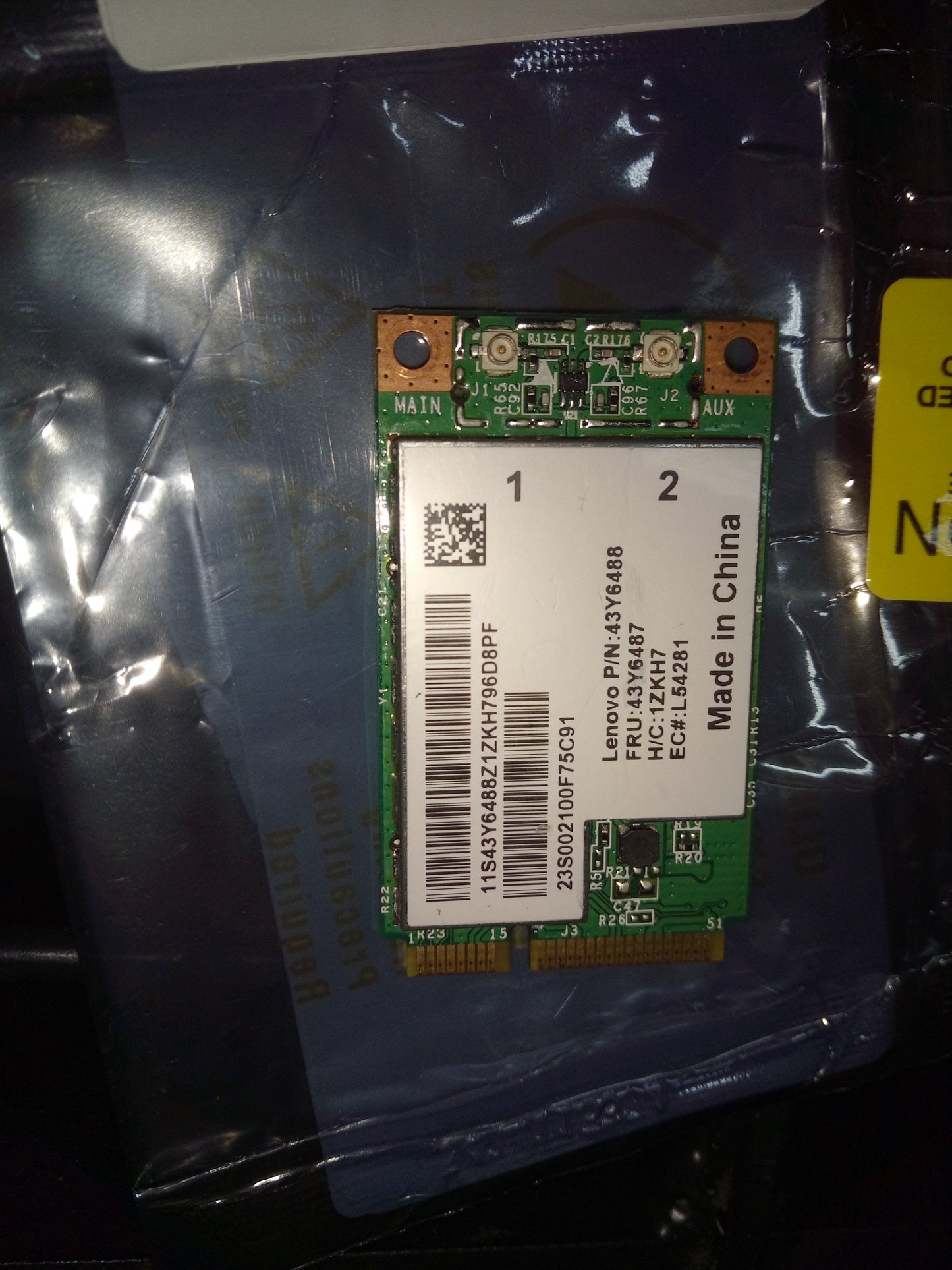 Lenovo Wlan Gemtek Bcm B/G Mow Sku - 43Y6487