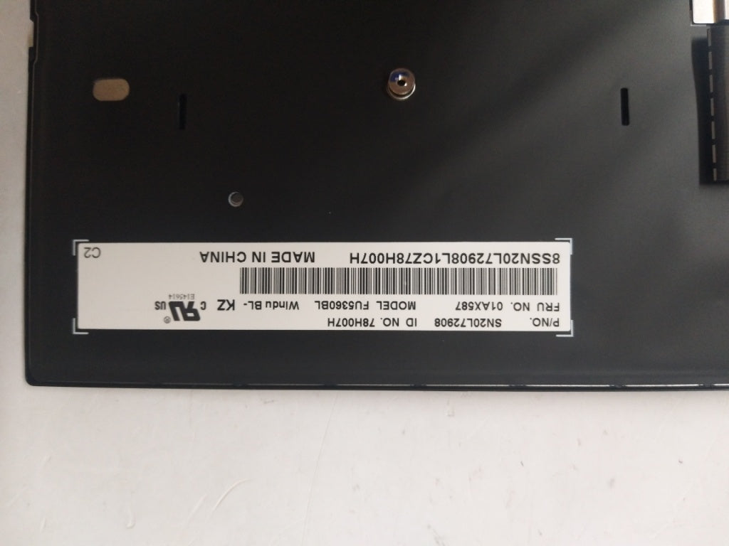 Lenovo Ct470 Keyboard Kz Ltn Bl - 01AX587