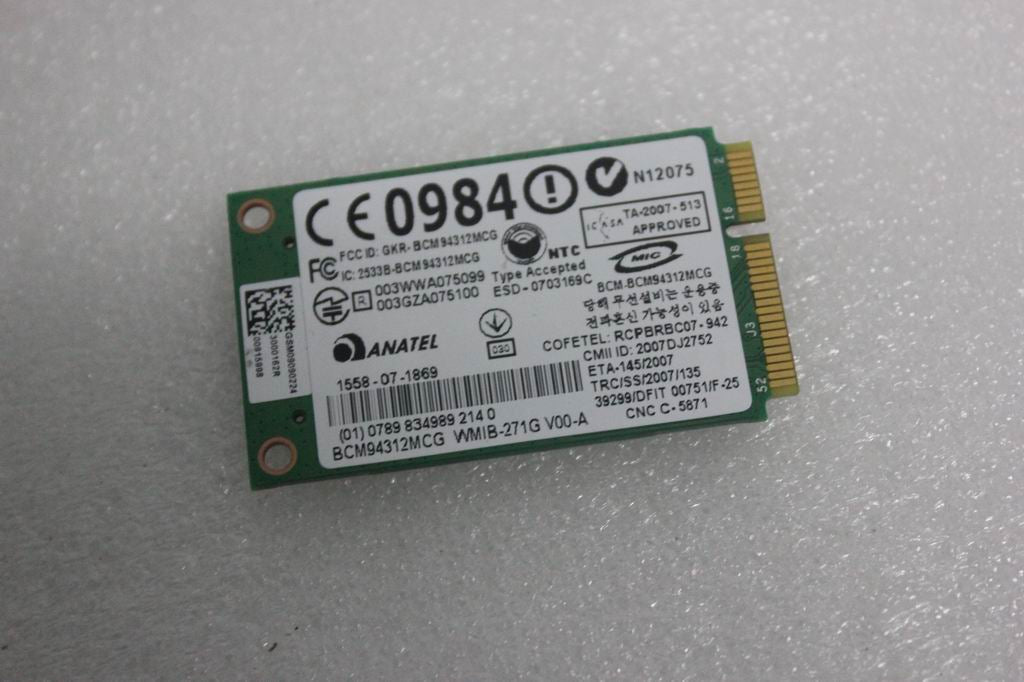 Lenovo 20002302 Wlan Gtc Bcm4312 Bg S10-2 Sar