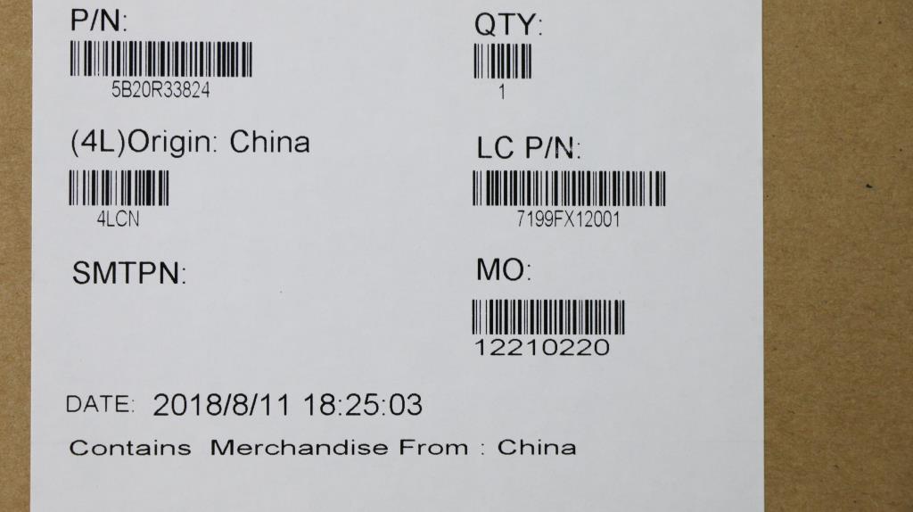 Lenovo System Board Planar Motherboar - 5B20R33824