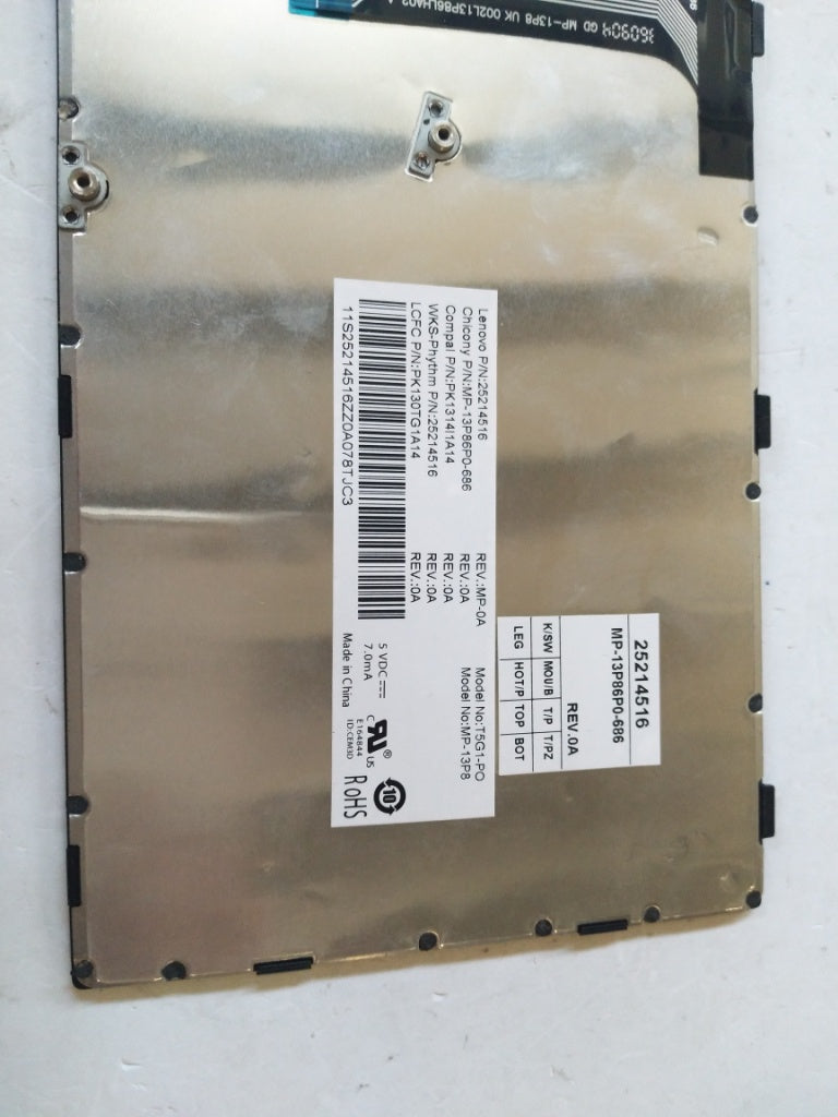Lenovo Ki Keyboards Internal - 25214516