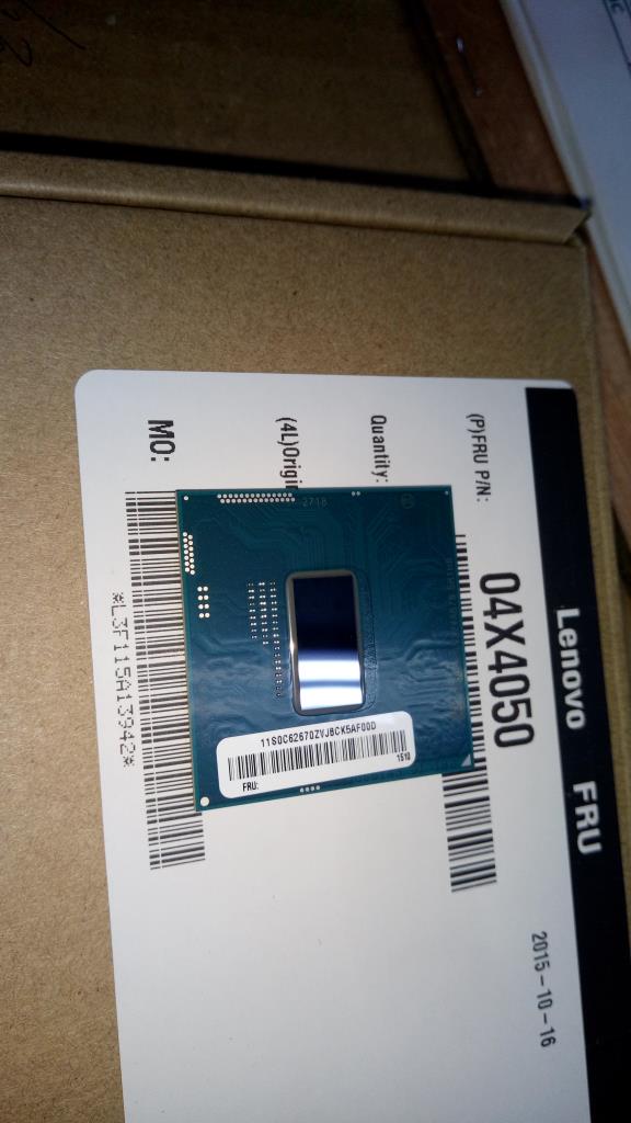 Lenovo Pu Processors - 04X4050