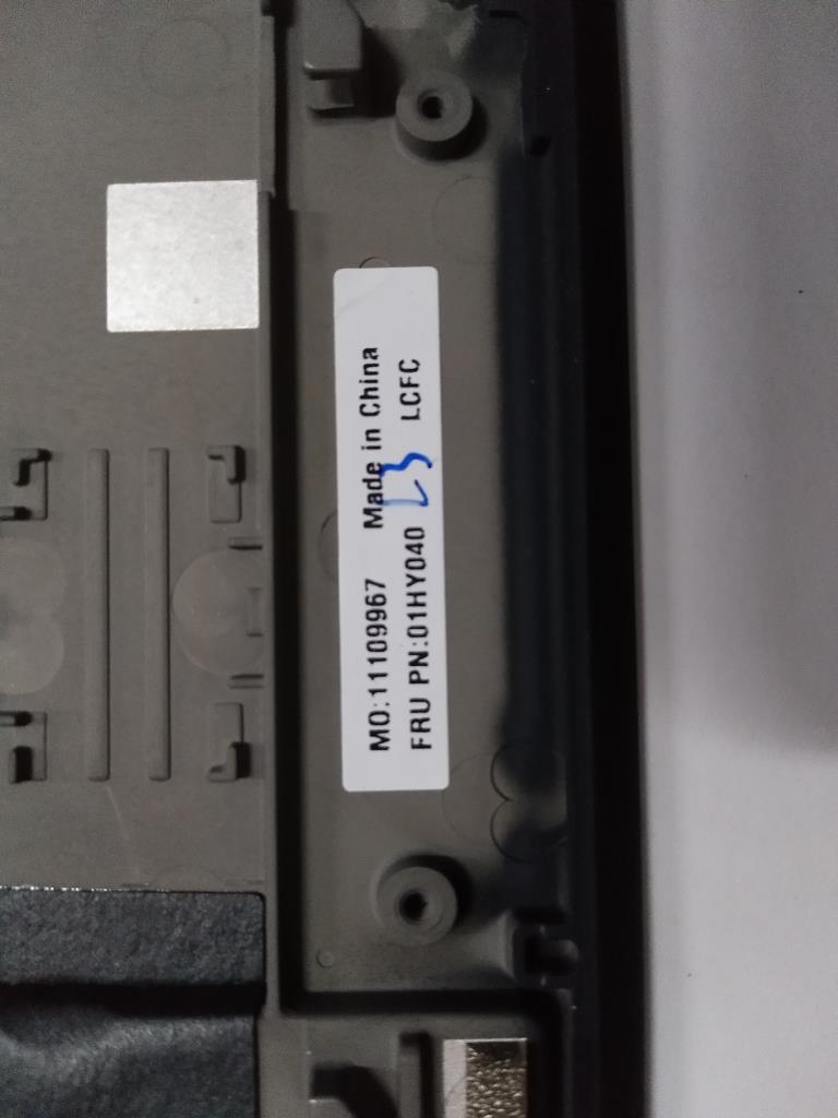 Lenovo Keyboard Bezel Il Fpr Bk Chy - 01HY040